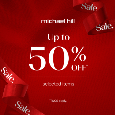 Up to 50% off^ Selected Items icon